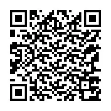 Código QR para número de teléfono +12167772910