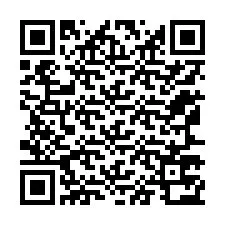 Codice QR per il numero di telefono +12167772913