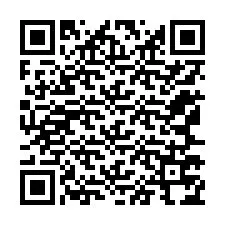 Código QR para número de telefone +12167774233