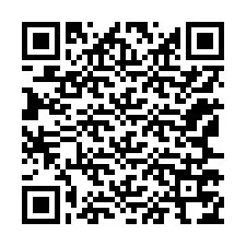 QR kód a telefonszámhoz +12167774235