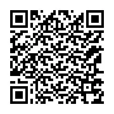 Código QR para número de telefone +12167774251