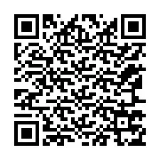 QR код за телефонен номер +12167775409