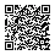 Codice QR per il numero di telefono +12167775411