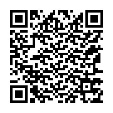 QR kód a telefonszámhoz +12167775414