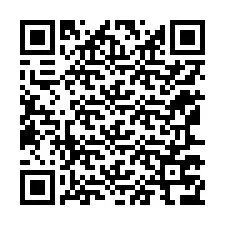 Código QR para número de teléfono +12167776152