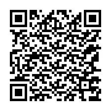 Codice QR per il numero di telefono +12167776160