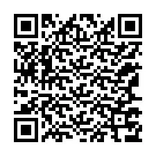 QR-koodi puhelinnumerolle +12167776164