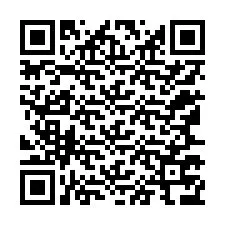 Código QR para número de teléfono +12167776168