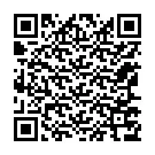 Código QR para número de telefone +12167776347