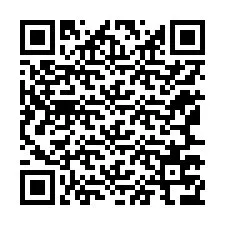 QR-код для номера телефона +12167776522