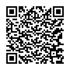 QR код за телефонен номер +12167776524