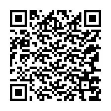 QR-code voor telefoonnummer +12167776528