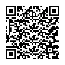 QR-code voor telefoonnummer +12167776529