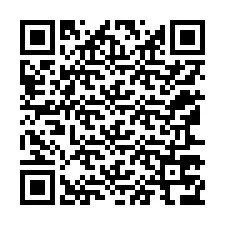 Codice QR per il numero di telefono +12167776858