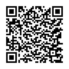 QR kód a telefonszámhoz +12167777358