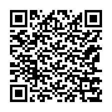 Codice QR per il numero di telefono +12167777495