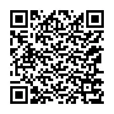 QR код за телефонен номер +12167777658