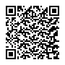 Código QR para número de telefone +12167778350