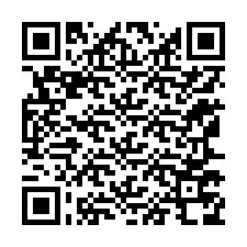 QR код за телефонен номер +12167778352