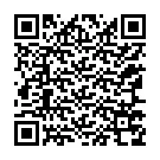 QR код за телефонен номер +12167778608