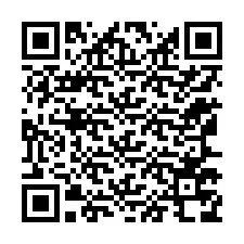 QR kód a telefonszámhoz +12167778746