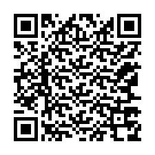 QR код за телефонен номер +12167778839