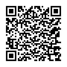 QR-koodi puhelinnumerolle +12167778843