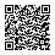 QR Code สำหรับหมายเลขโทรศัพท์ +12167779643