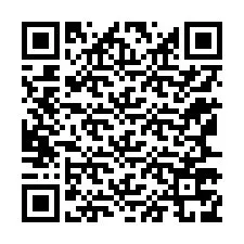 QR-код для номера телефона +12167779962