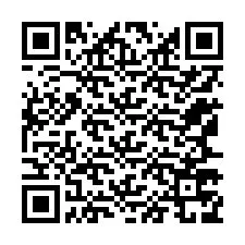 Codice QR per il numero di telefono +12167779963