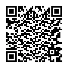 Kode QR untuk nomor Telepon +12167809535