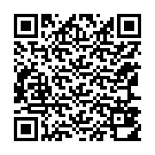 QR-koodi puhelinnumerolle +12167810606