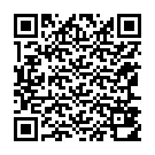 QR код за телефонен номер +12167810612