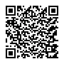 Codice QR per il numero di telefono +12167811074