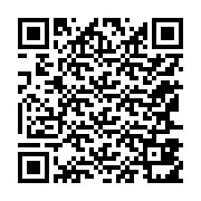 QR-koodi puhelinnumerolle +12167811076