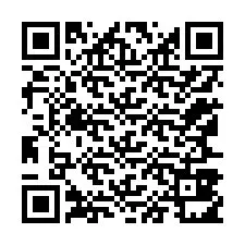 QR Code สำหรับหมายเลขโทรศัพท์ +12167811869