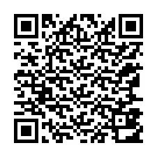 QR-koodi puhelinnumerolle +12167812188