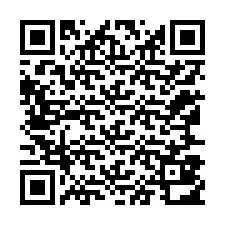 QR-koodi puhelinnumerolle +12167812189