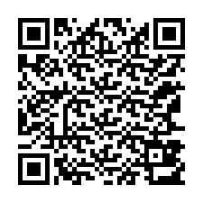 QR-koodi puhelinnumerolle +12167813464