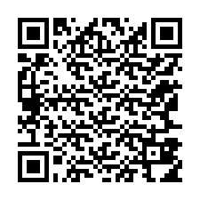 QR Code pour le numéro de téléphone +12167814026