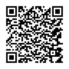 QR Code pour le numéro de téléphone +12167814027