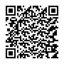 QR код за телефонен номер +12167814030