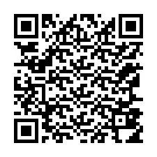 QR Code pour le numéro de téléphone +12167814319