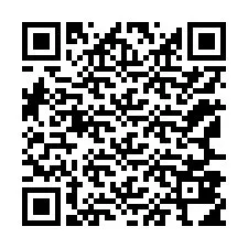 Código QR para número de telefone +12167814321