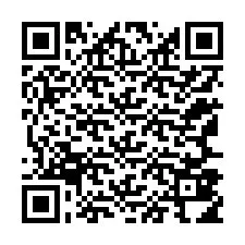 QR kód a telefonszámhoz +12167814324