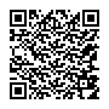 QR Code สำหรับหมายเลขโทรศัพท์ +12167814583