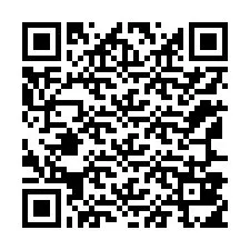 Código QR para número de telefone +12167815201