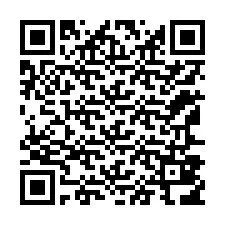 QR Code pour le numéro de téléphone +12167816251