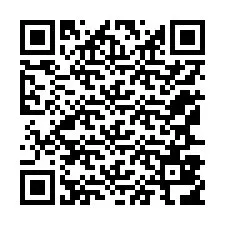 QR-koodi puhelinnumerolle +12167816573