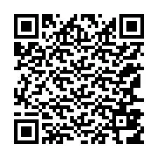 QR код за телефонен номер +12167816574